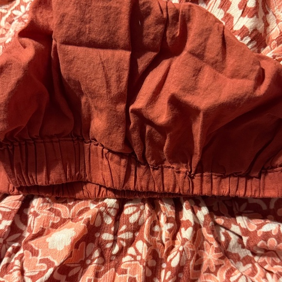 Floral Ruffle Bandeau Top - Picture 4 of 4